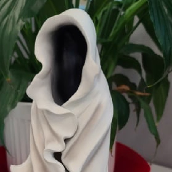 Standing Ghost Halloween Figurine, 11.8" - Picture 2 of 4